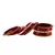 Extra Large Size Brass And Acrylic Bangle Color Maroon
