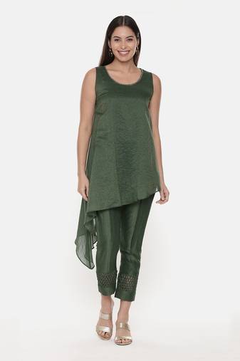 Silk Chanderi Kota Top