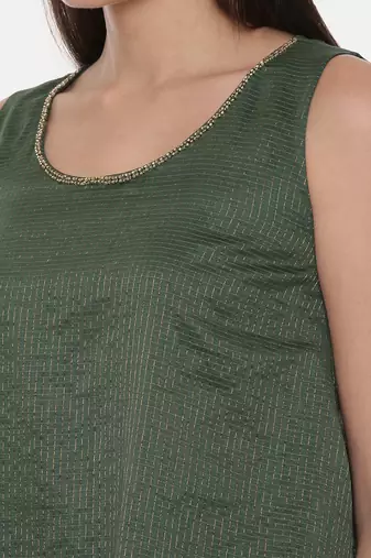 Silk Chanderi Kota Top