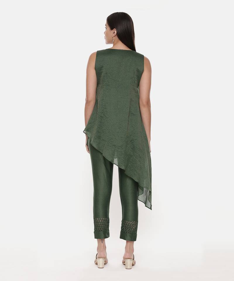 Silk Chanderi Kota Top