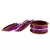 Extra Large Size Brass And Acrylic Bangle Color Purple