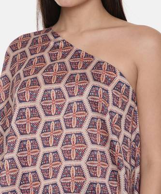 Silk Chanderi Printed Top 2