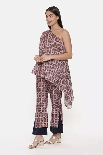 Silk Chanderi Printed Top