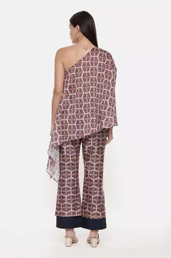 Silk Chanderi Printed Top