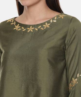 Silk Green Top 3