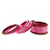 Extra Large Size Brass And Acrylic Bangle Color Pink