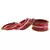 Extra Large Size Brass And Acrylic Bangle Color Gajri