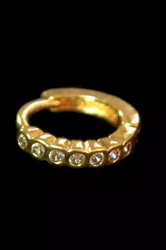Designer Pretty Circular Loop nose ring or nosepin for Women