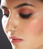 Designer Pretty Circular Loop nose ring or nosepin for Women