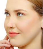 Designer Pretty Circular Loop nose ring or nosepin for Women