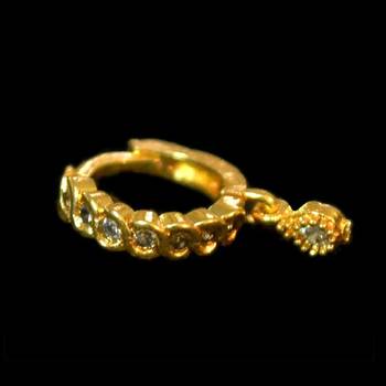 Designer Pretty Circular Loop nose ring or nosepin for Women 2
