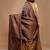 Brown Mulberry Silk Saree With Blouse Piece