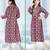multicolor printed Cotton kurtas-and-kurtis