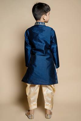 embroidery work kurta and patiyala set for boys best for ethnic wear, party wear, wedding wear. 2