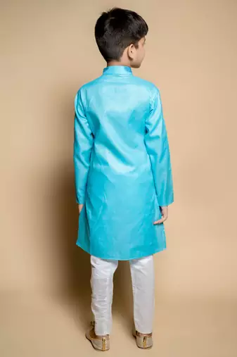 printed colored kurta and pajama set for boys best for ethnic wear party wear,wedding wear.