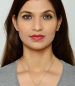 Aquastreet rosegold minimalistic chain with crystal white stone for girls and women