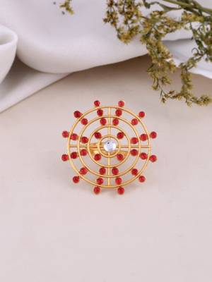 Gold plated finger ring 1