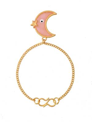 Enemelled evil eye charm bracelet 3