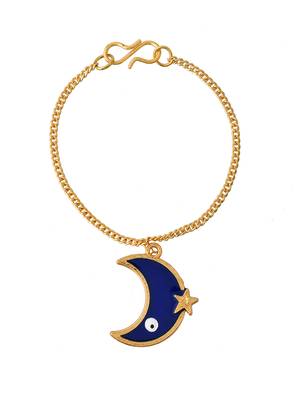 Blue moon evil eye charm bracelet 3