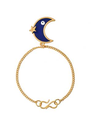 Blue moon evil eye charm bracelet 4
