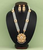 Multi color rajputi jewellery rani haar