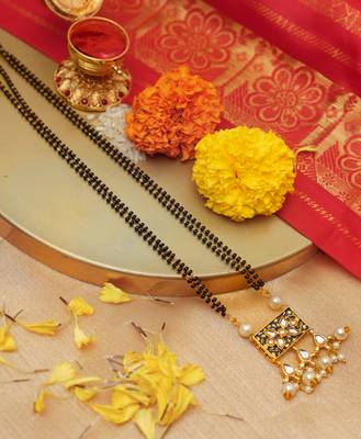 Meenakari Pendant Mangalsutra 2