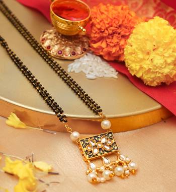 Meenakari Pendant Mangalsutra 1