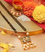 Meenakari Pendant Mangalsutra