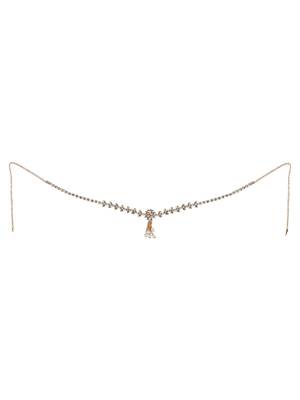 Gold-Plated Kundan Studded & Beaded Traditional Kamarbandh 5