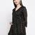 Black Print Silk Tunic
