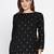 Black Print Cotton Tunic