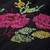 Black Embroidered Chanderi Silk Flared Dress