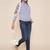 Blue Print Cotton Top