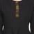 Black Solid Cotton Top