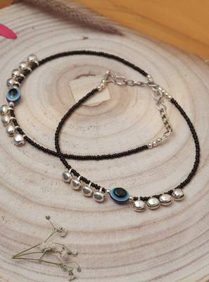 Evil Eye Beaded Anklets 3
