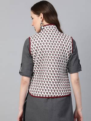 Off-White Print Cotton Jacket 2