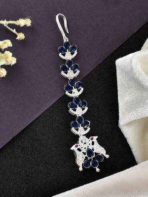 American diamond ethnic maang tikka 1