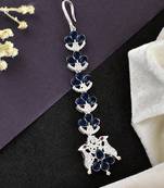 American diamond ethnic maang tikka