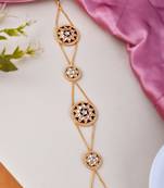 Ethnic kundan hairband