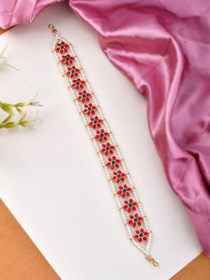 Pearl floral hairband 1