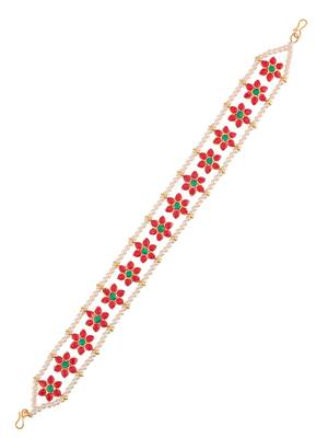 Pearl floral hairband 4