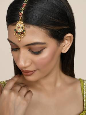 South indian wedding matha tikka 2