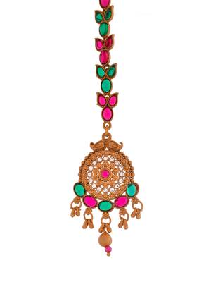 South indian wedding matha tikka 4