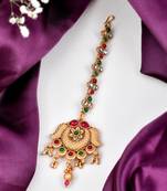 Kundan south indian wedding mang tikka