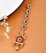 Traditional cz south indian matha tikka