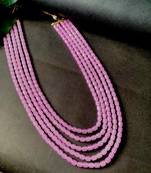5 Layered Traditional Dulha Moti Mala with Beaded Maharaja Haar/Groom Necklace