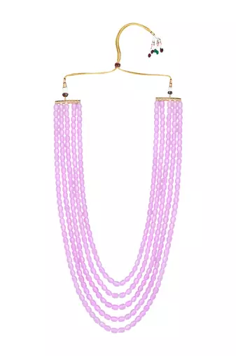 5 Layered Traditional Dulha Moti Mala with Beaded Maharaja Haar/Groom Necklace