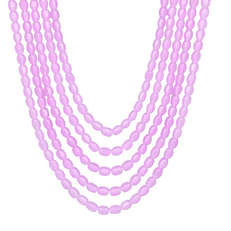 5 Layered Traditional Dulha Moti Mala with Beaded Maharaja Haar/Groom Necklace