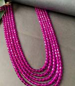 5 Layered Traditional Dulha Moti Mala with Beaded Maharaja Haar/Groom Necklace