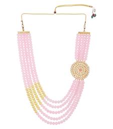 5 Layered Traditional Dulha Moti Mala with Beaded Maharaja Haar/Groom Necklace